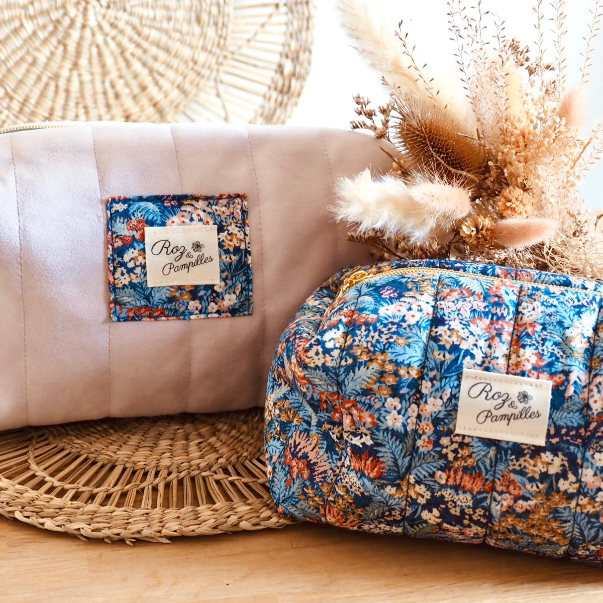 Trousse à maquillage Liberty® bleu NÉRÉÏDES