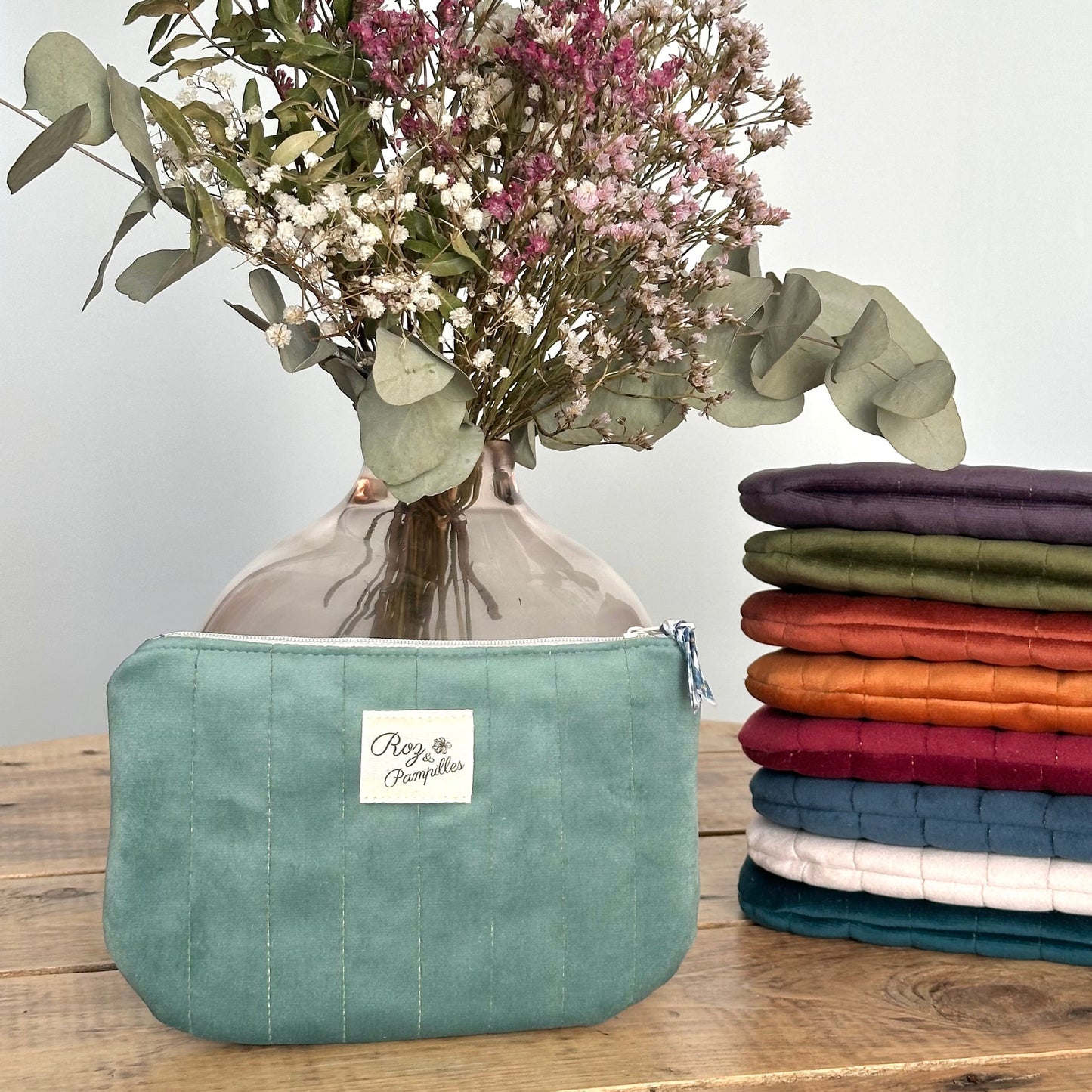 Pochette plate Velours Petit Format