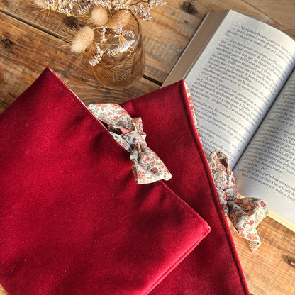 Pochette Livre/Tablette Velours