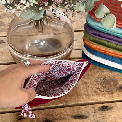 Pochette plate Velours Petit Format