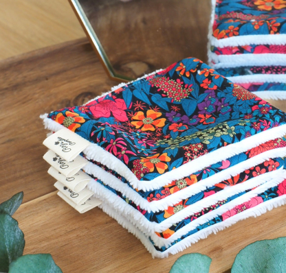 Carrés de coton CAMÉLIA