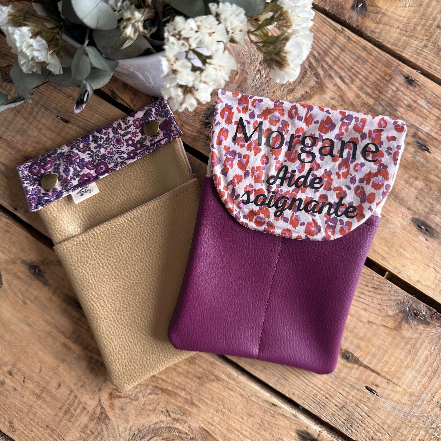 Pochette aimantée taille L
