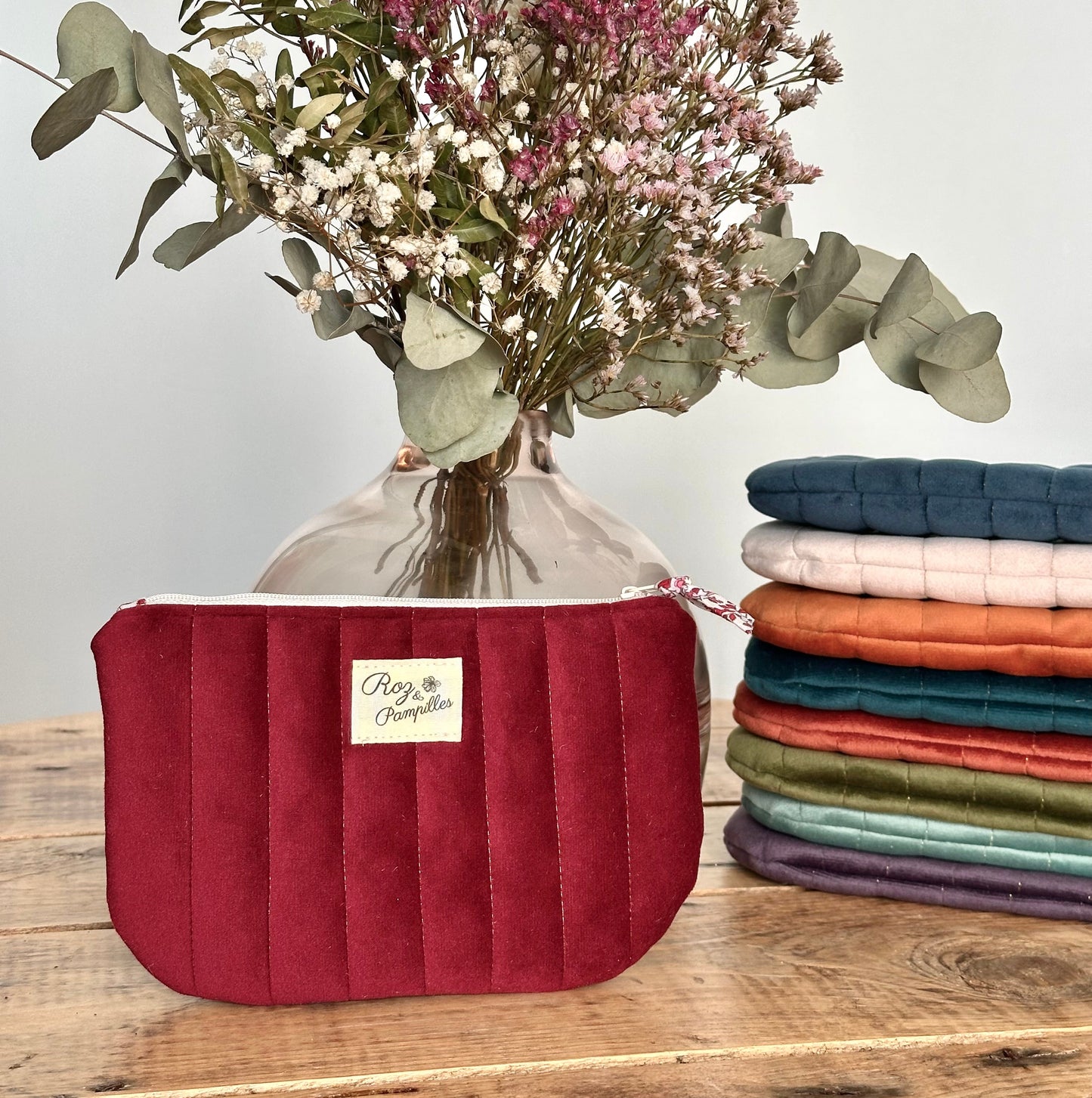 Pochette plate Velours Petit Format