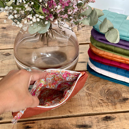 Pochette plate Velours Petit Format