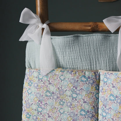 Cœur de lit Range-doudou vert tendre EDEN