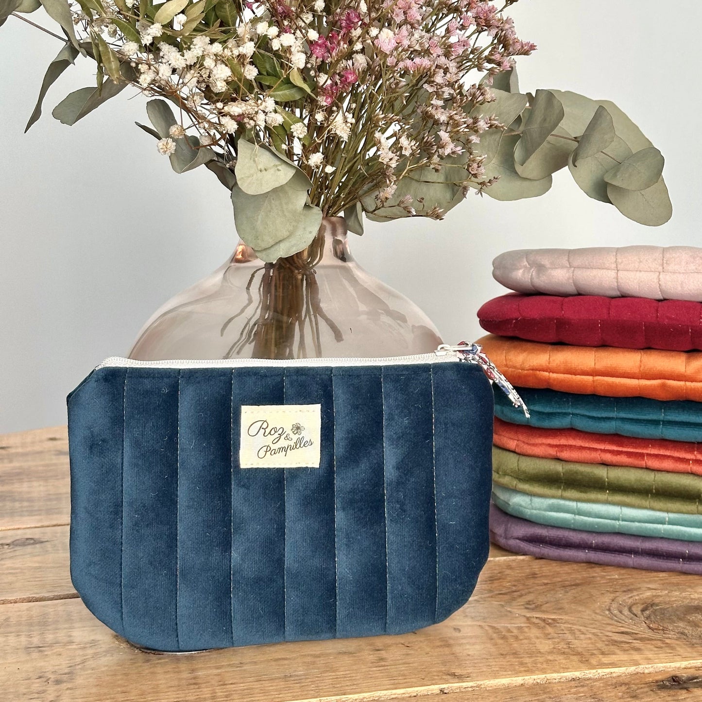 Pochette plate Velours Petit Format