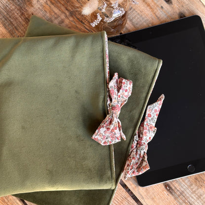 Pochette Livre/Tablette Velours