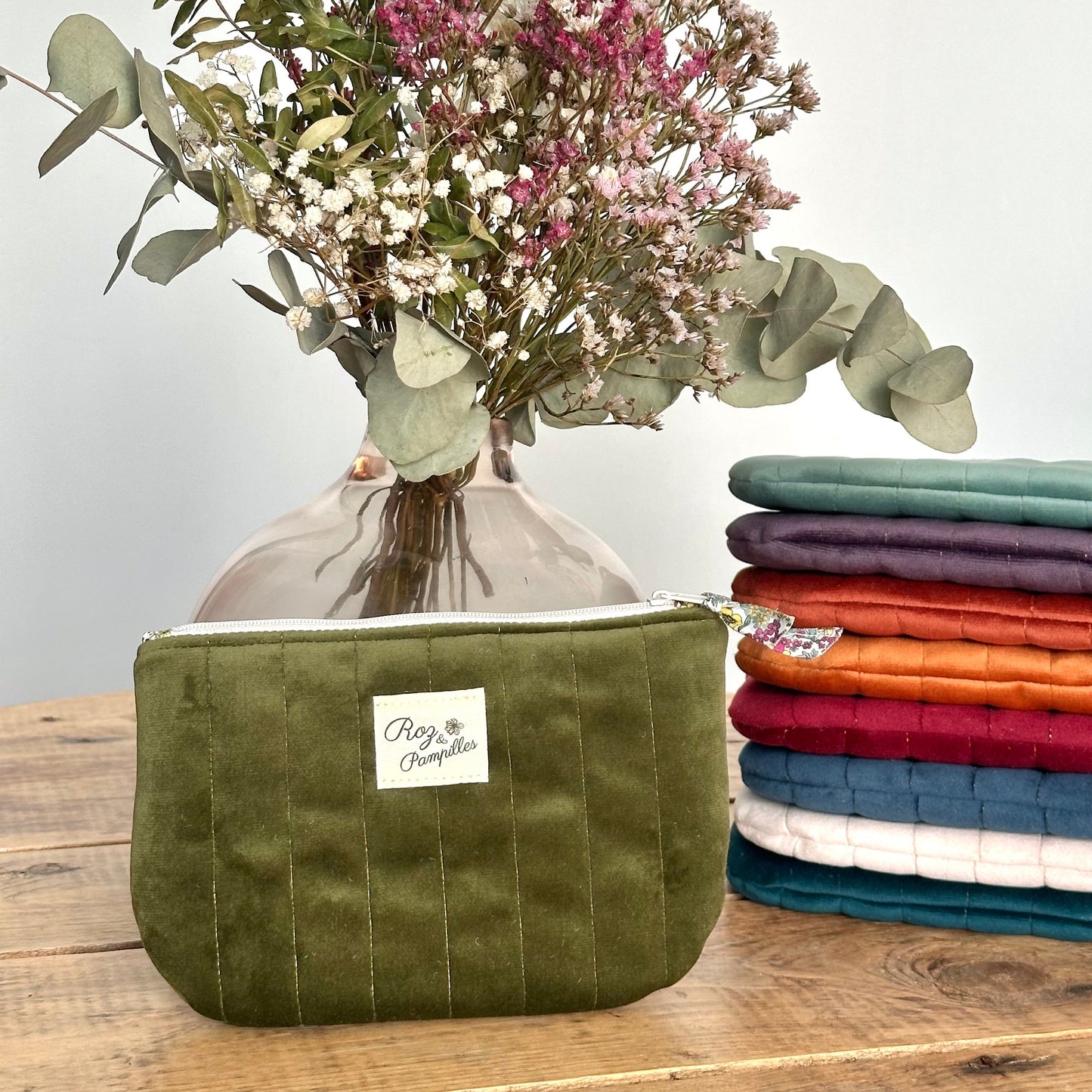 Pochette plate Velours Petit Format