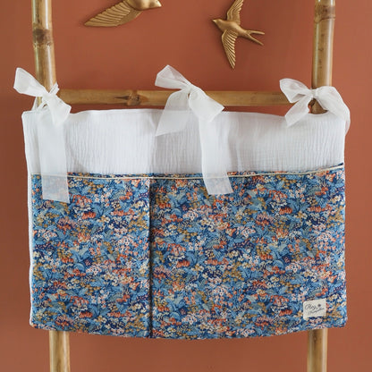 Cœur de lit Range-doudou bleu NÉRÉÏDES