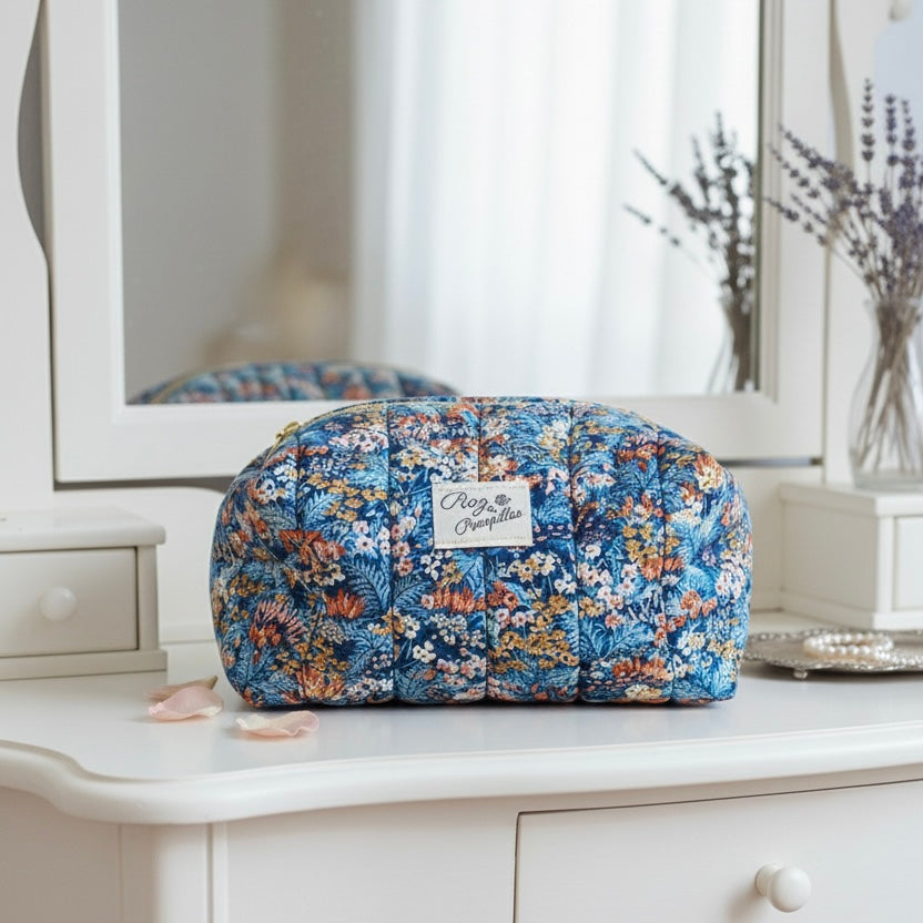 Trousse à maquillage Liberty® bleu NÉRÉÏDES