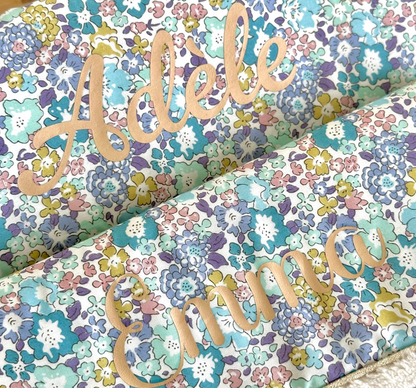 Protège carnet Liberty® vert EDEN